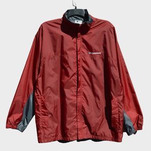 REEBOK Mens Shell Full Zip Long Sleeve Jacket Size XL